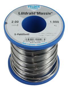 LÖTDRAHT MASSIV L-PB60SN40