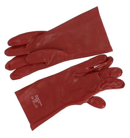 HANDSCHUHE GUMMI NEOPREM ROT