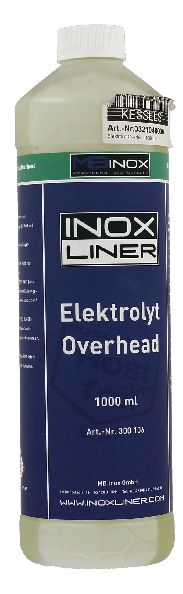 ELEKTROLYT OVERHEAD 1000 ML