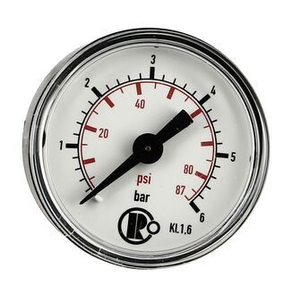 MANOMETER 40 MM 1/8