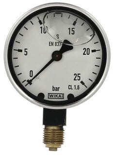 GLYZERINMANOMETER 63 MM 1/4